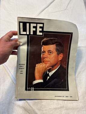 Vintage LIFE Magazine November 29 1963 John F. Kennedy Memorial Issue